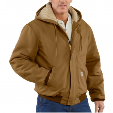 Carhartt Flame Resistant Duck Active Jac/Quilt Lined Dark Navy 101621-211