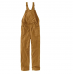 Carhartt Flame Resistant Quick Duck Bib Overall/Quilt Lined Carhartt Brown 102691-211