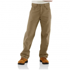 Carhartt Flame-Resistant Loose Fit Midweight Canvas Pant FRB159GKH