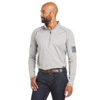 Ariat FR Combat Stretch Patriot 1/4 Zip Work Shirt 10035420