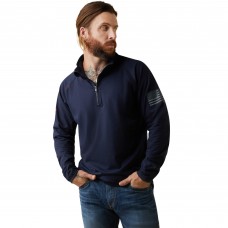 Ariat FR Combat Stretch Patriot 1/4 Zip Work Shirt 10043565