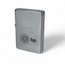 Chrome Lighter with BP logo, LT6767