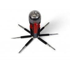 8 In-One Multi Screw Driver with Flashlight, 22551