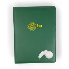 Sportsmates Leatherette Desk Folder with BP logo, 214332